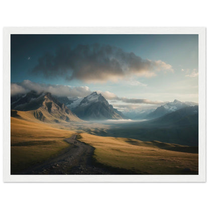 Premium Matte Paper Wooden Framed Poster