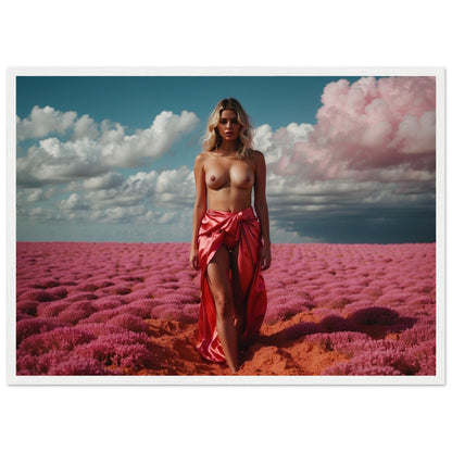 Premium Matte Paper Wooden Framed Poster