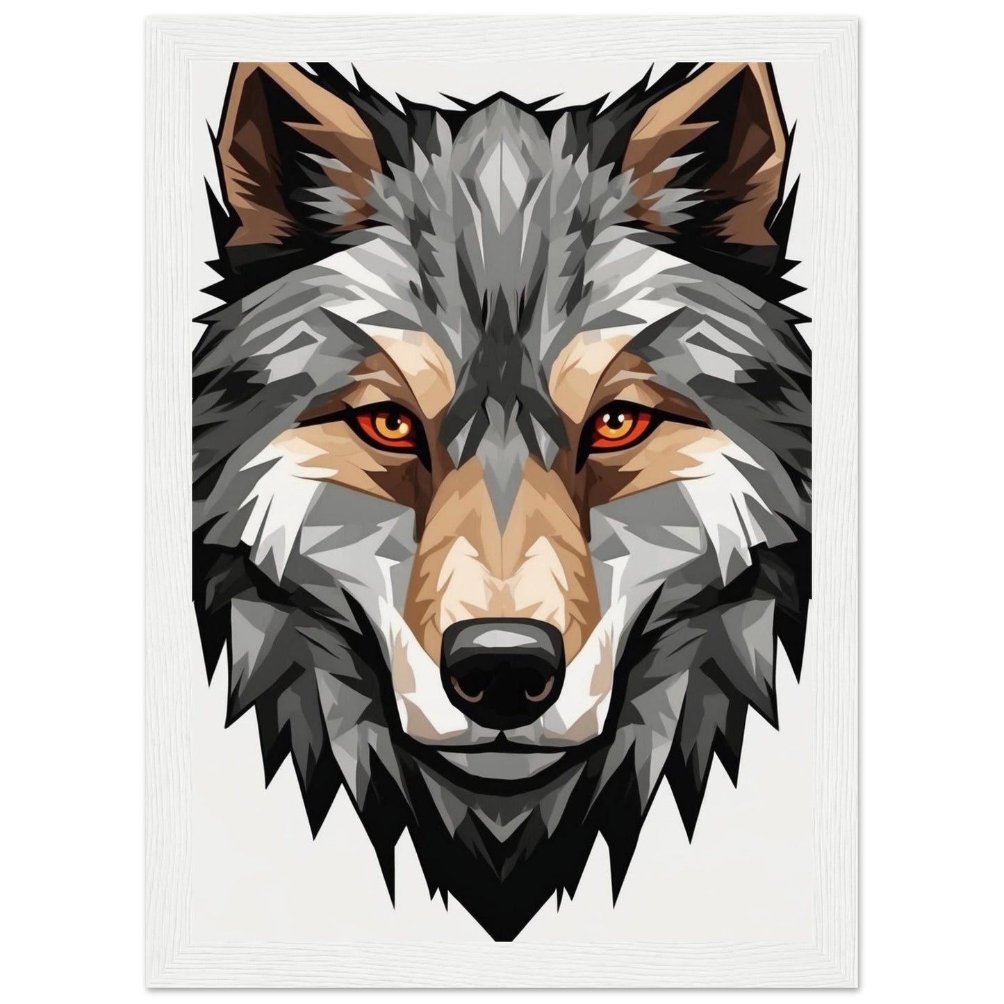 Premium Matte Paper Wooden Framed Poster