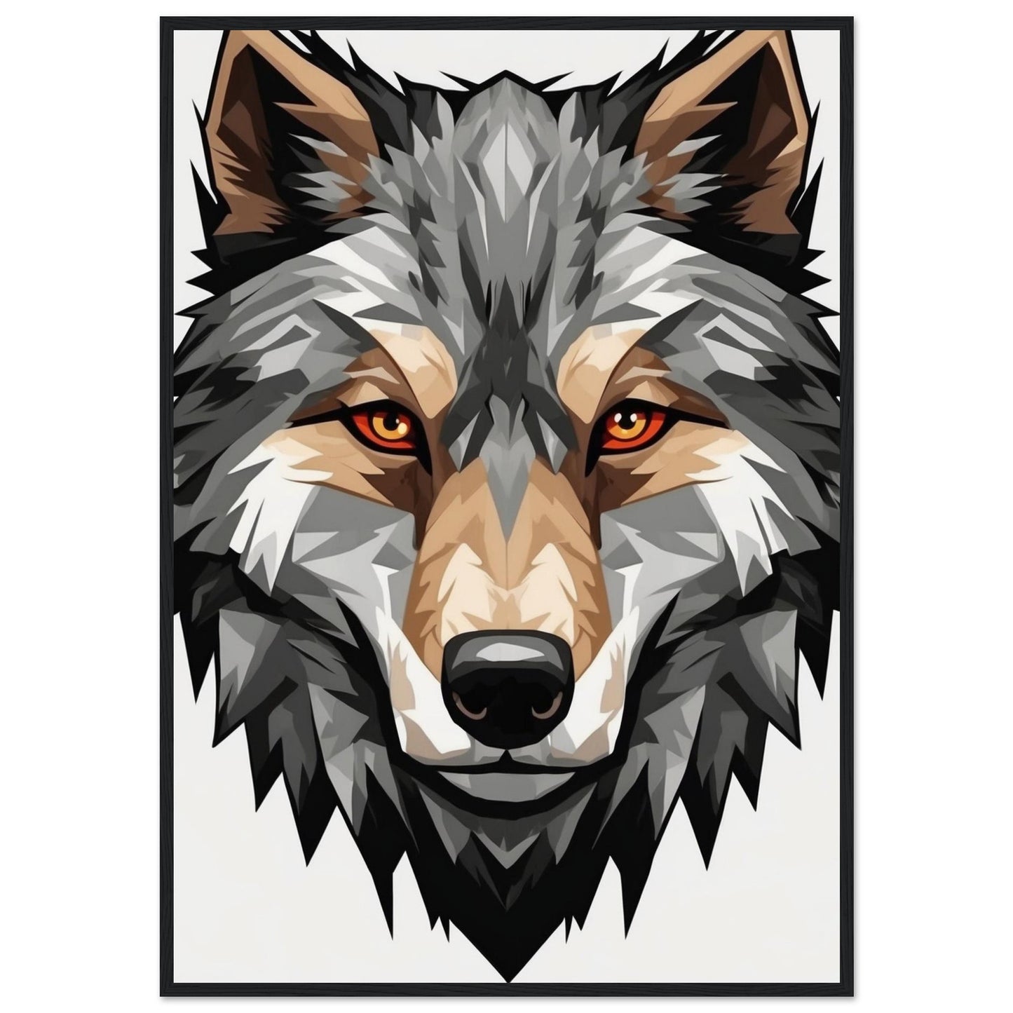 Premium Matte Paper Wooden Framed Poster
