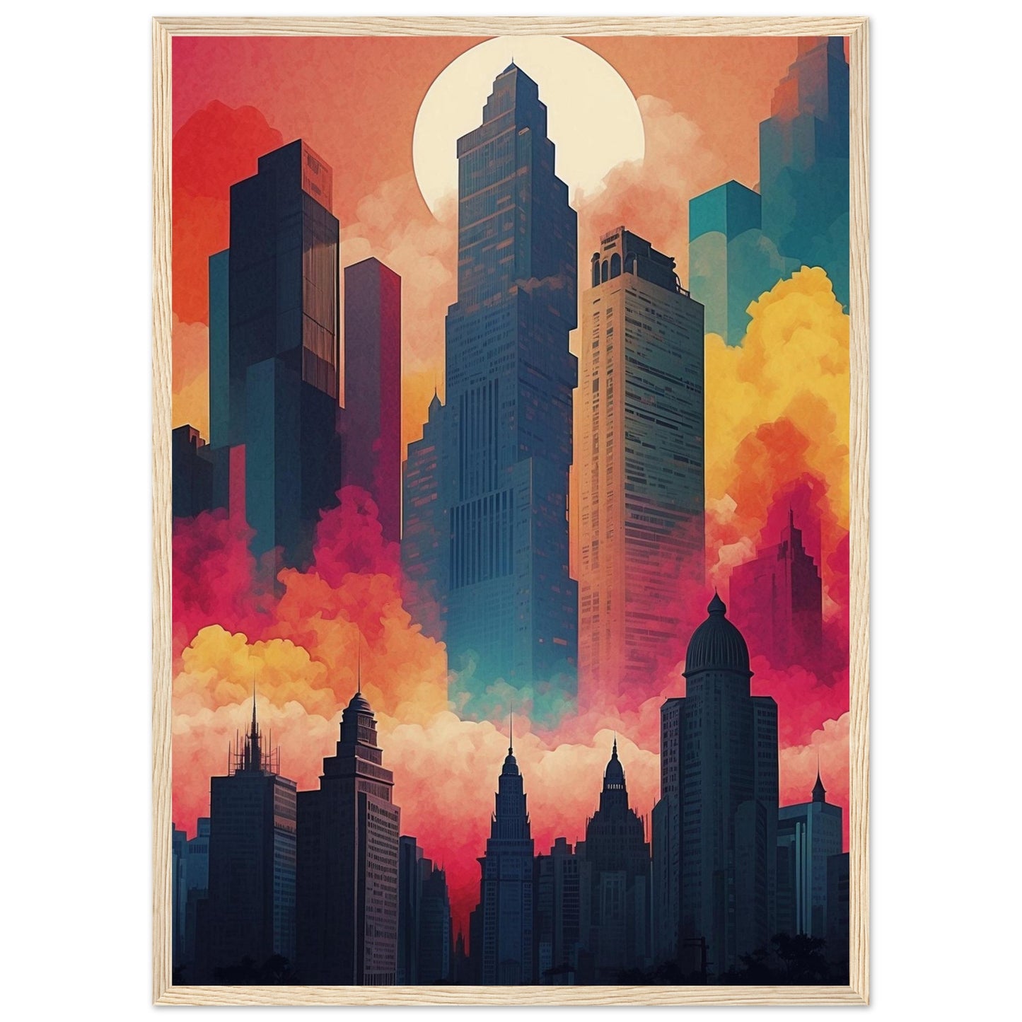 Premium Matte Paper Wooden Framed Poster