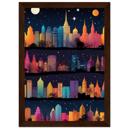 Premium Matte Paper Wooden Framed Poster