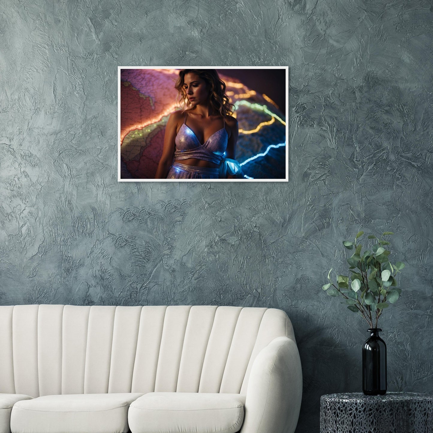 Premium Matte Paper Wooden Framed Poster