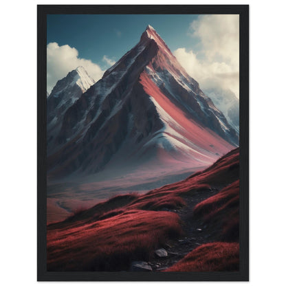 Premium Matte Paper Wooden Framed Poster