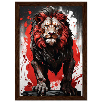 Premium Matte Paper Wooden Framed Poster