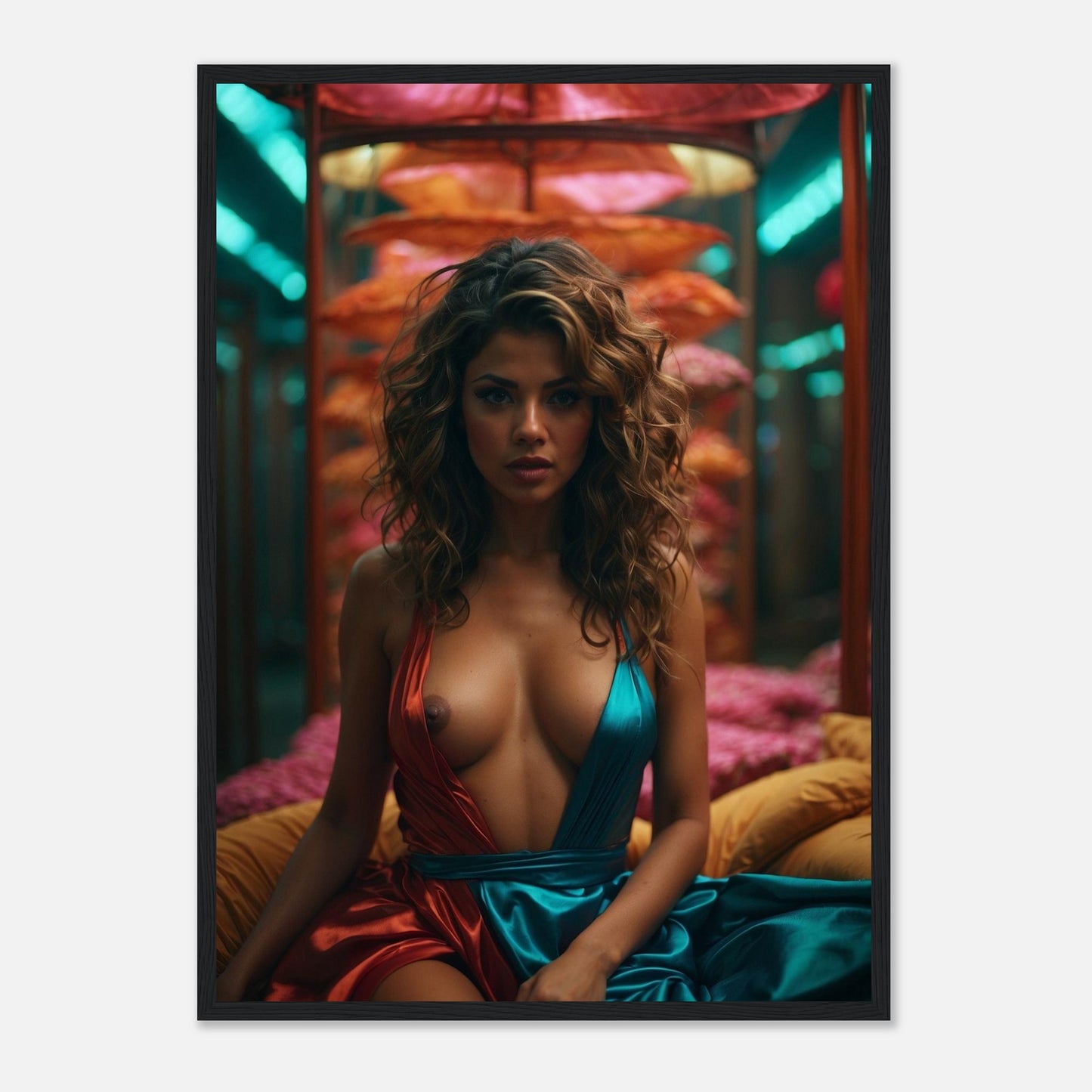 Premium Matte Paper Wooden Framed Poster
