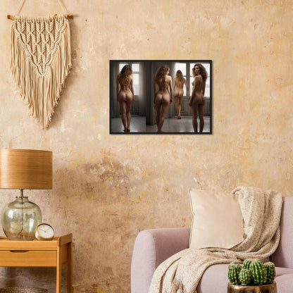 Premium Matte Paper Wooden Framed Poster