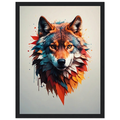 Premium Matte Paper Wooden Framed Poster
