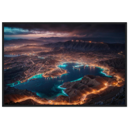 Premium Matte Paper Wooden Framed Poster