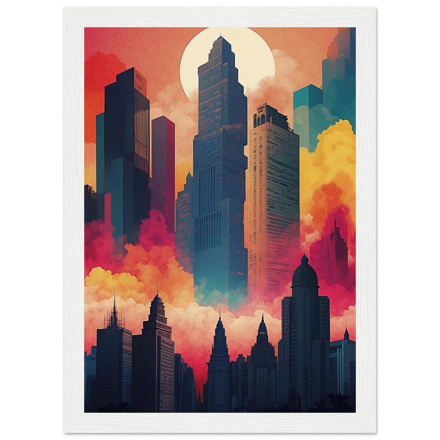 Premium Matte Paper Wooden Framed Poster