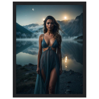 Premium Matte Paper Wooden Framed Poster