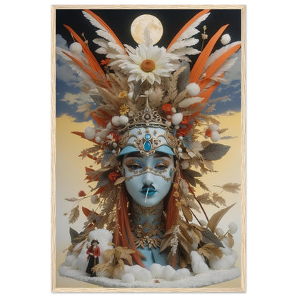 Premium Matte Paper Wooden Framed Poster
