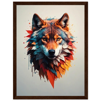 Premium Matte Paper Wooden Framed Poster