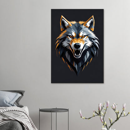 Premium Matte Paper Wooden Framed Poster