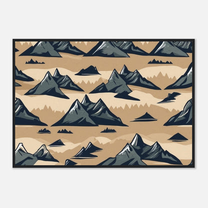 Premium Matte Paper Wooden Framed Poster