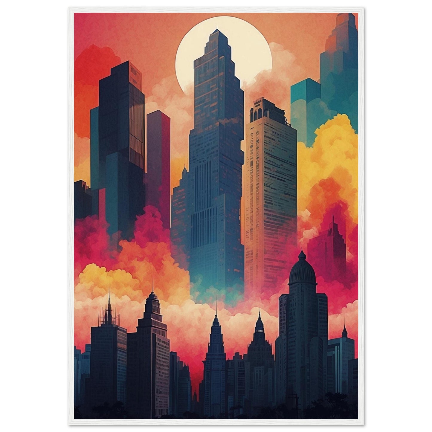 Premium Matte Paper Wooden Framed Poster