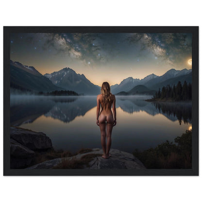 Premium Matte Paper Wooden Framed Poster
