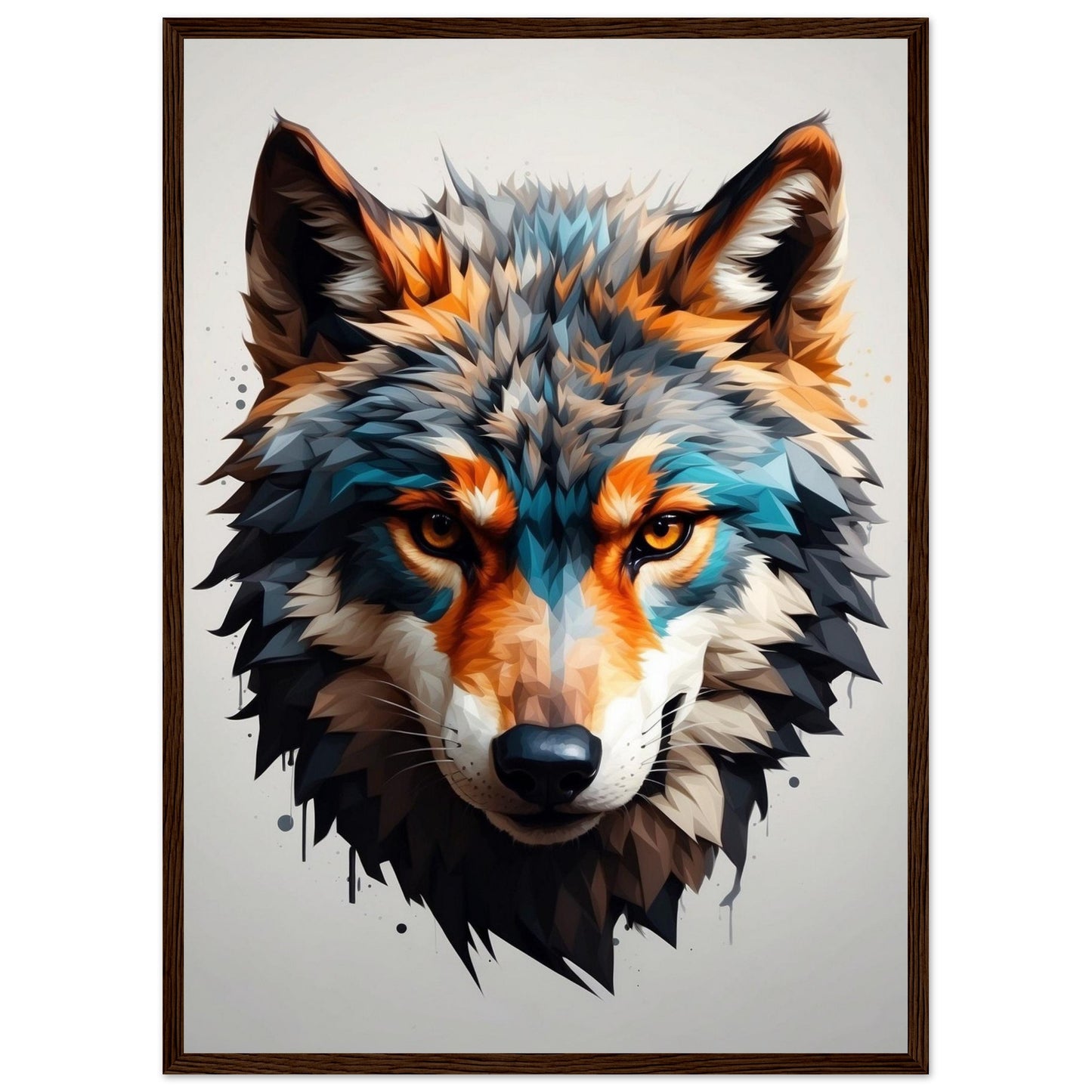 Premium Matte Paper Wooden Framed Poster
