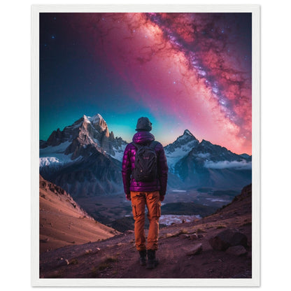 Premium Matte Paper Wooden Framed Poster