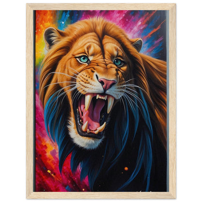 Premium Matte Paper Wooden Framed Poster