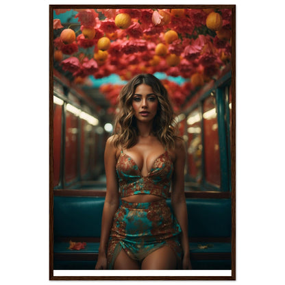 Premium Matte Paper Wooden Framed Poster
