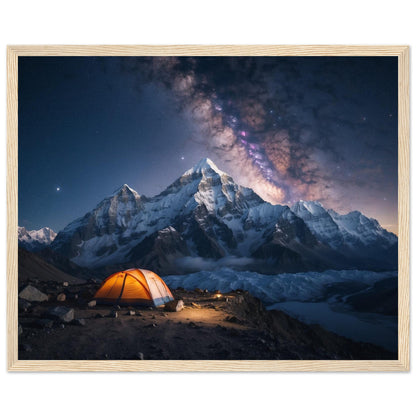 Premium Matte Paper Wooden Framed Poster