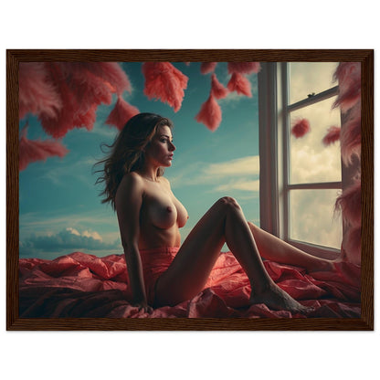 Premium Matte Paper Wooden Framed Poster