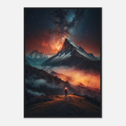 Premium Matte Paper Wooden Framed Poster
