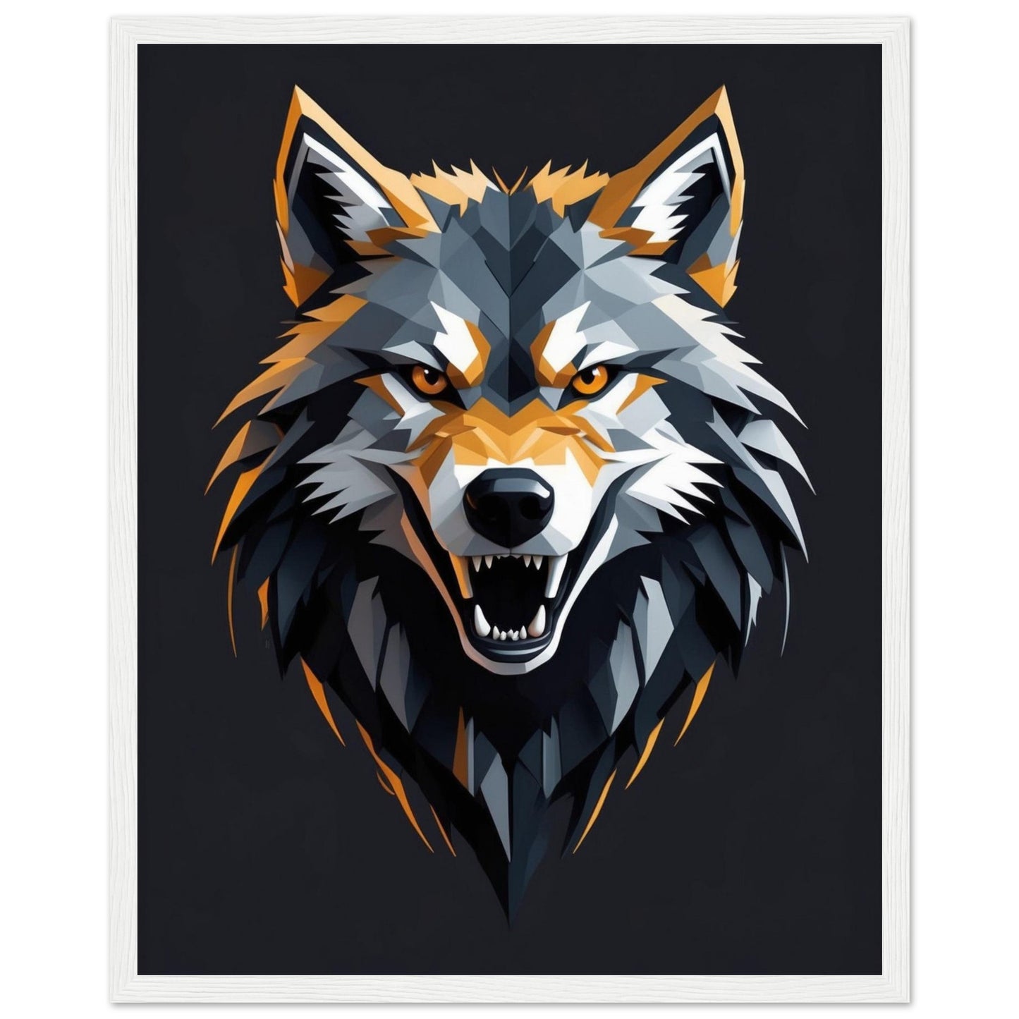 Premium Matte Paper Wooden Framed Poster