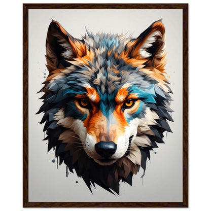 Premium Matte Paper Wooden Framed Poster