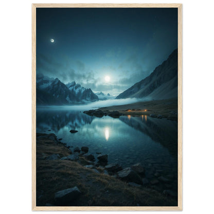 Premium Matte Paper Wooden Framed Poster