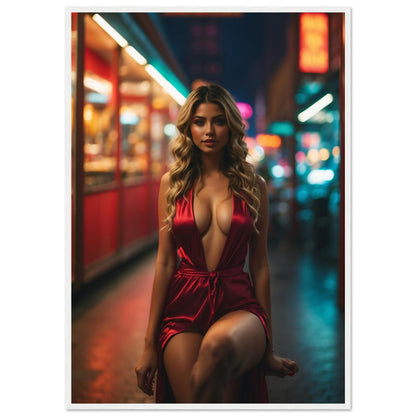 Premium Matte Paper Wooden Framed Poster