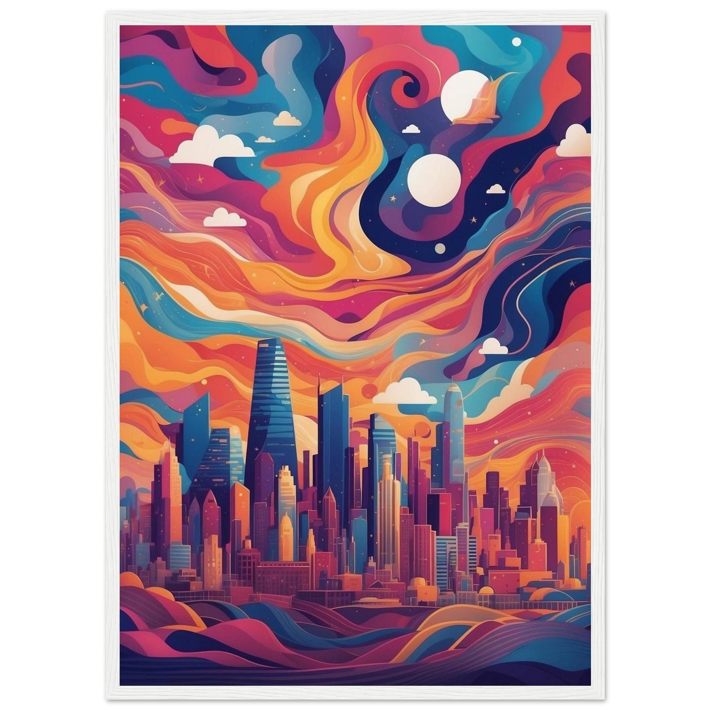 Premium Matte Paper Wooden Framed Poster