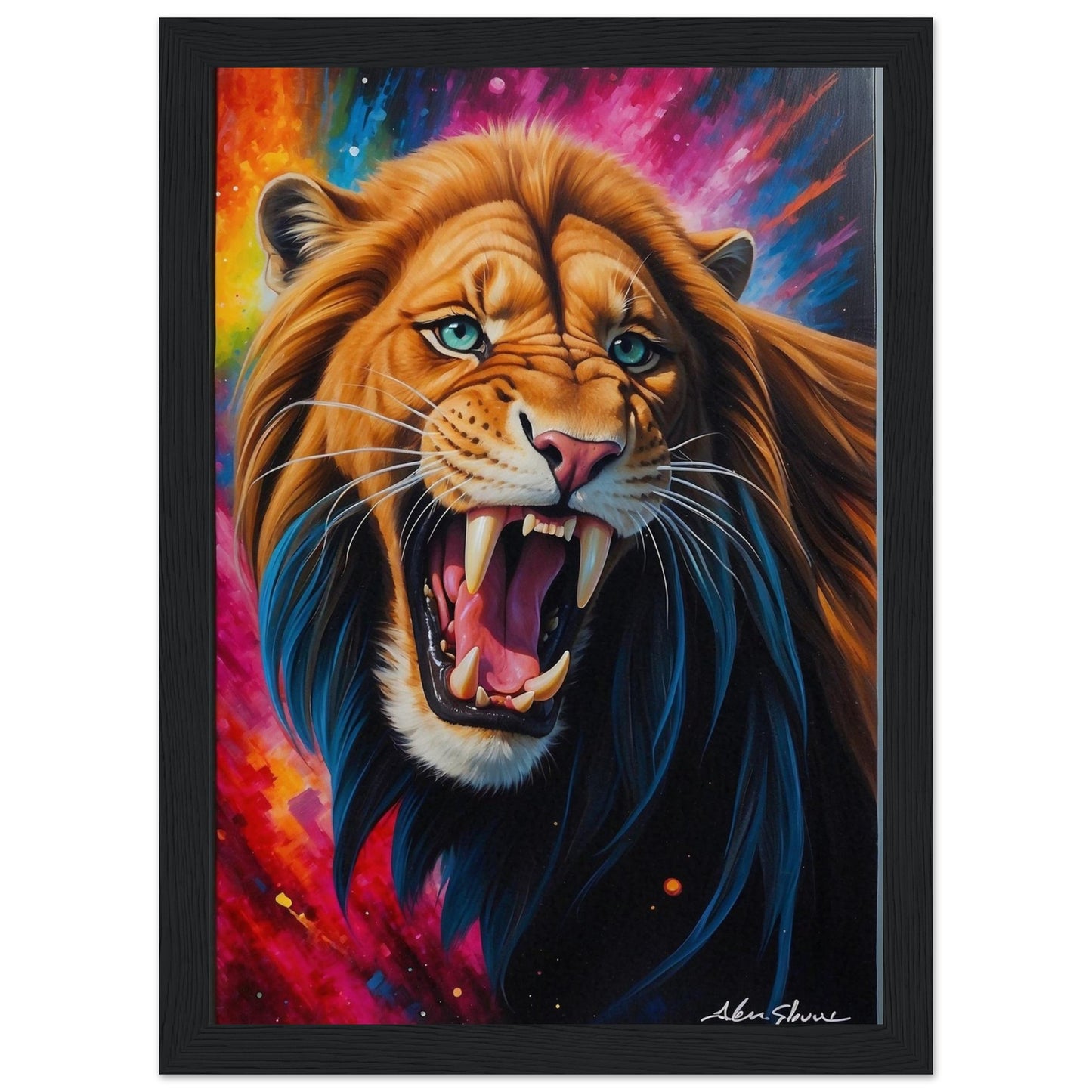 Premium Matte Paper Wooden Framed Poster
