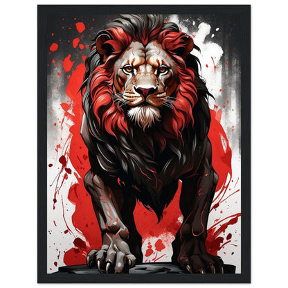 Premium Matte Paper Wooden Framed Poster