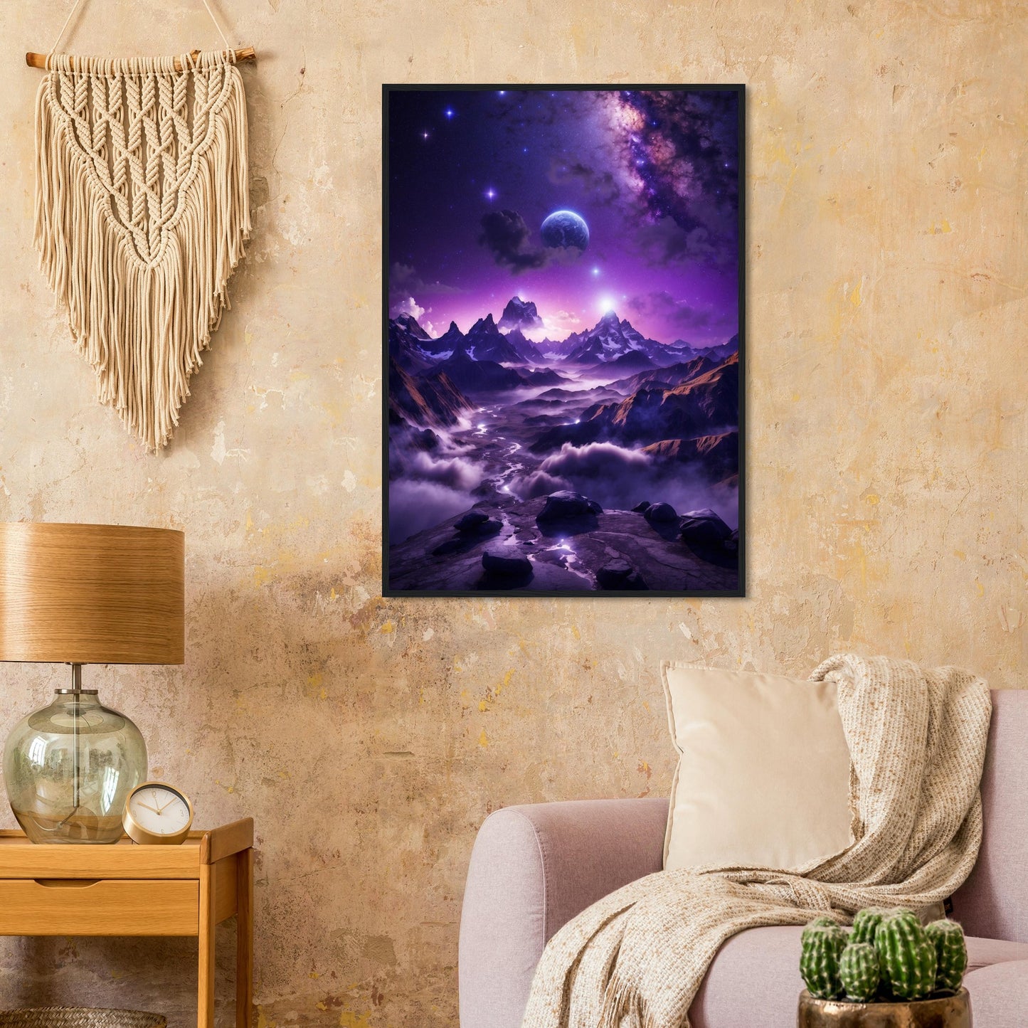 Premium Matte Paper Wooden Framed Poster