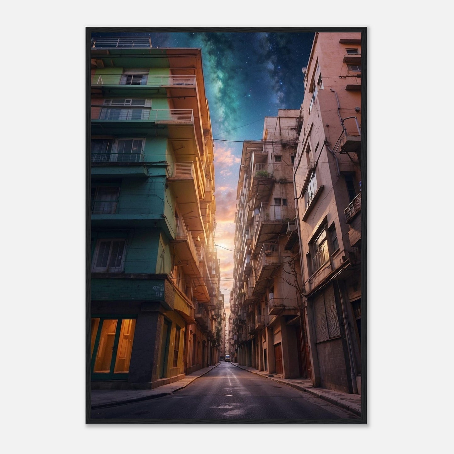 Premium Matte Paper Wooden Framed Poster