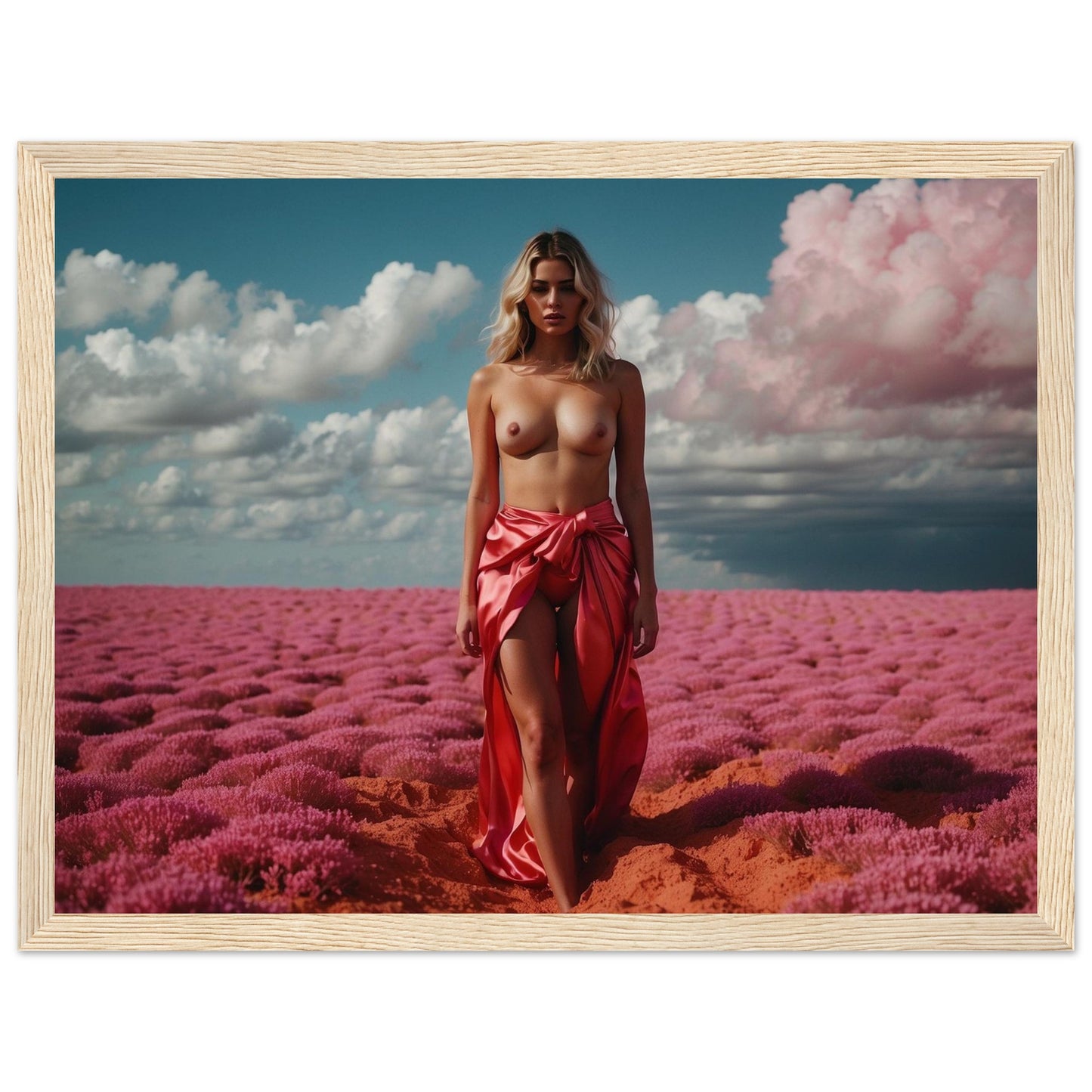 Premium Matte Paper Wooden Framed Poster