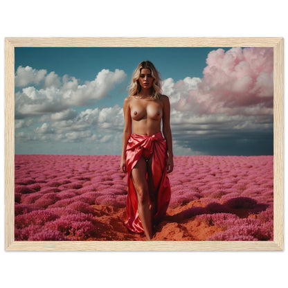 Premium Matte Paper Wooden Framed Poster