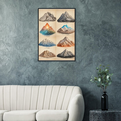 Premium Matte Paper Wooden Framed Poster
