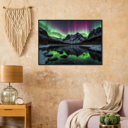 Premium Matte Paper Wooden Framed Poster