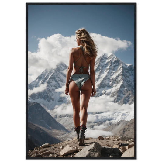 Premium Matte Paper Wooden Framed Poster