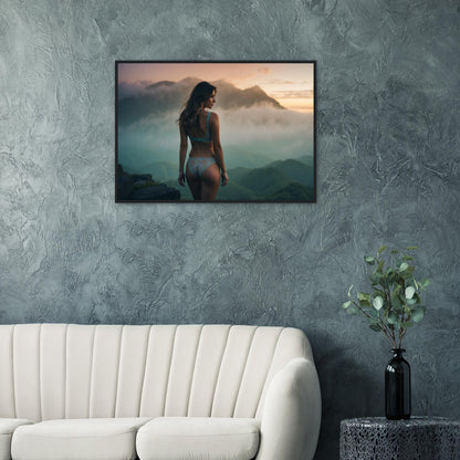 Premium Matte Paper Wooden Framed Poster