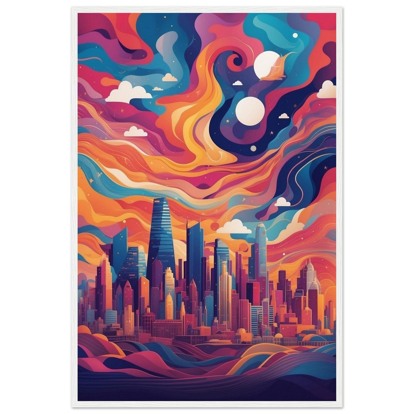 Premium Matte Paper Wooden Framed Poster