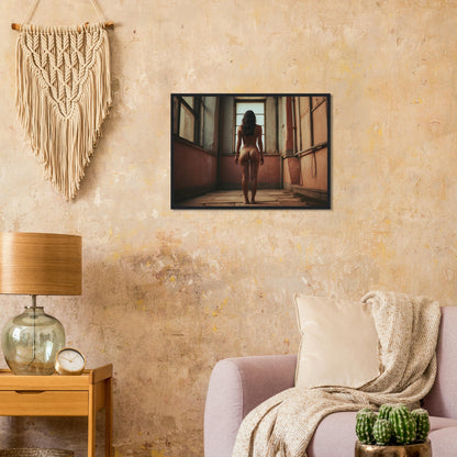 Premium Matte Paper Wooden Framed Poster