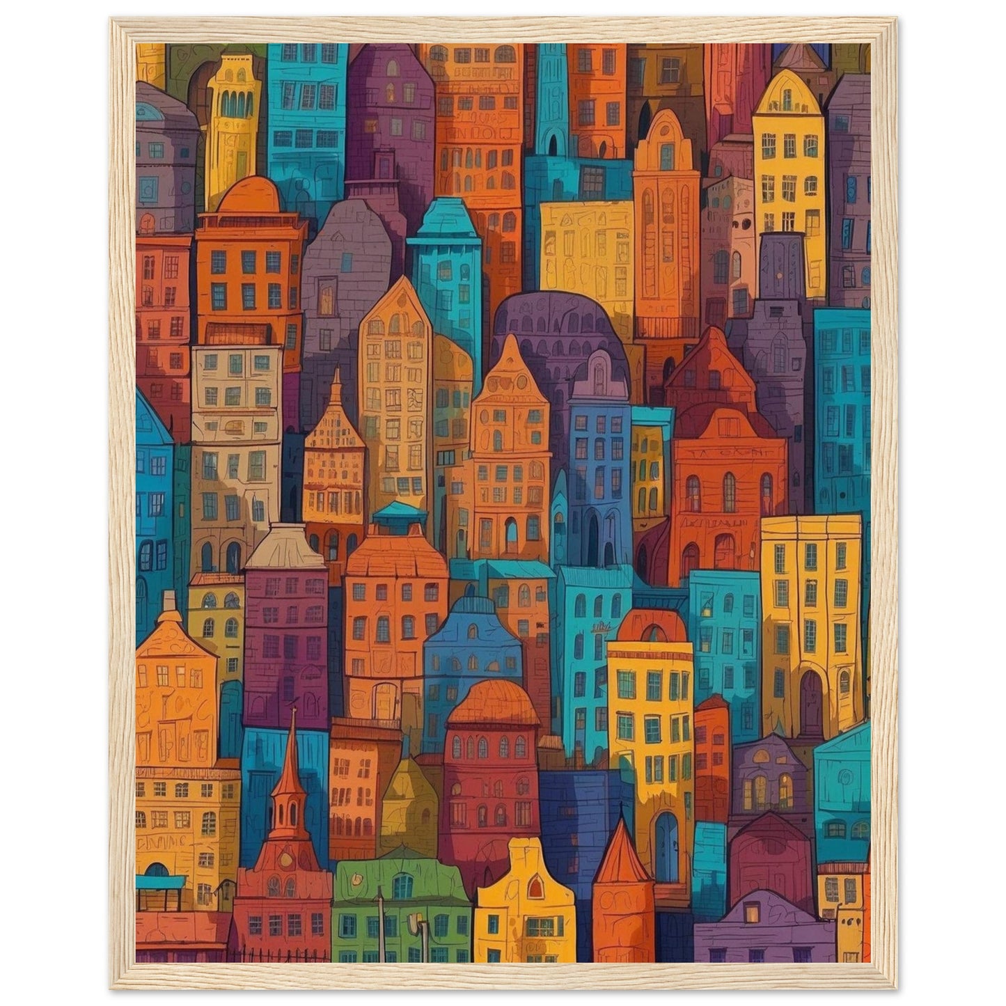 Premium Matte Paper Wooden Framed Poster