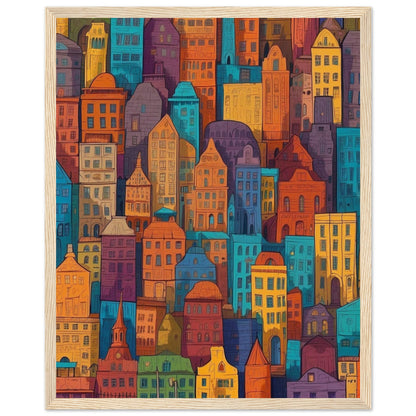 Premium Matte Paper Wooden Framed Poster