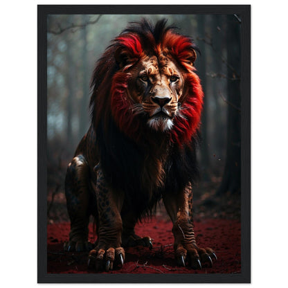 Premium Matte Paper Wooden Framed Poster