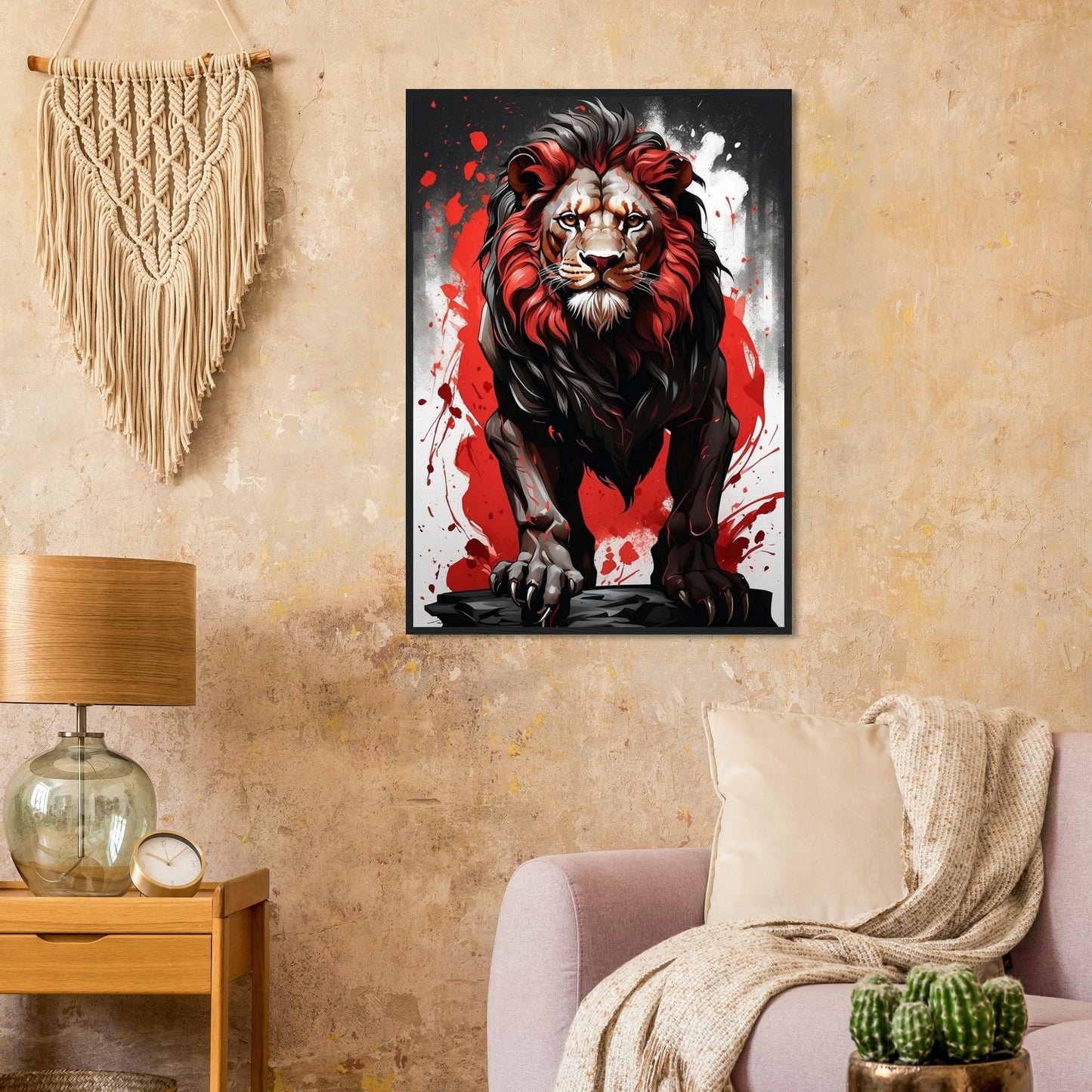 Premium Matte Paper Wooden Framed Poster