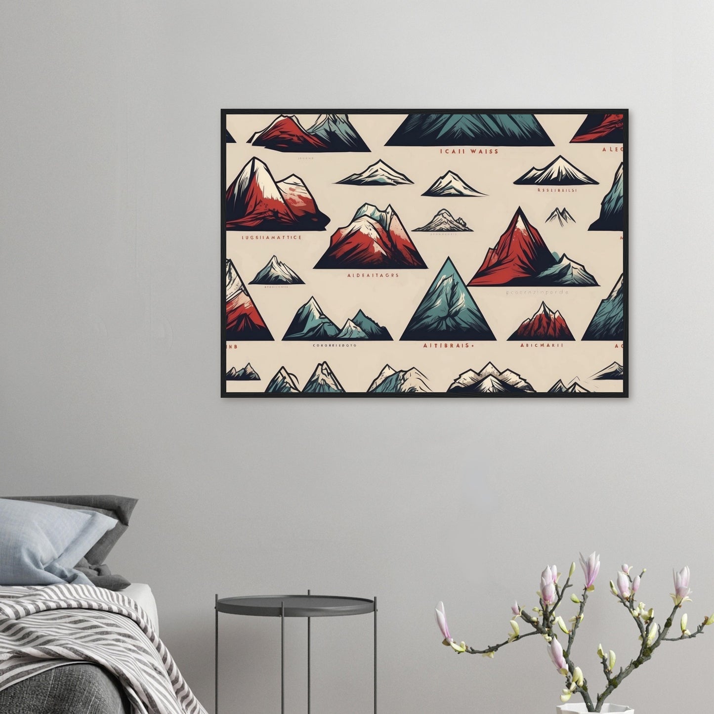 Premium Matte Paper Wooden Framed Poster